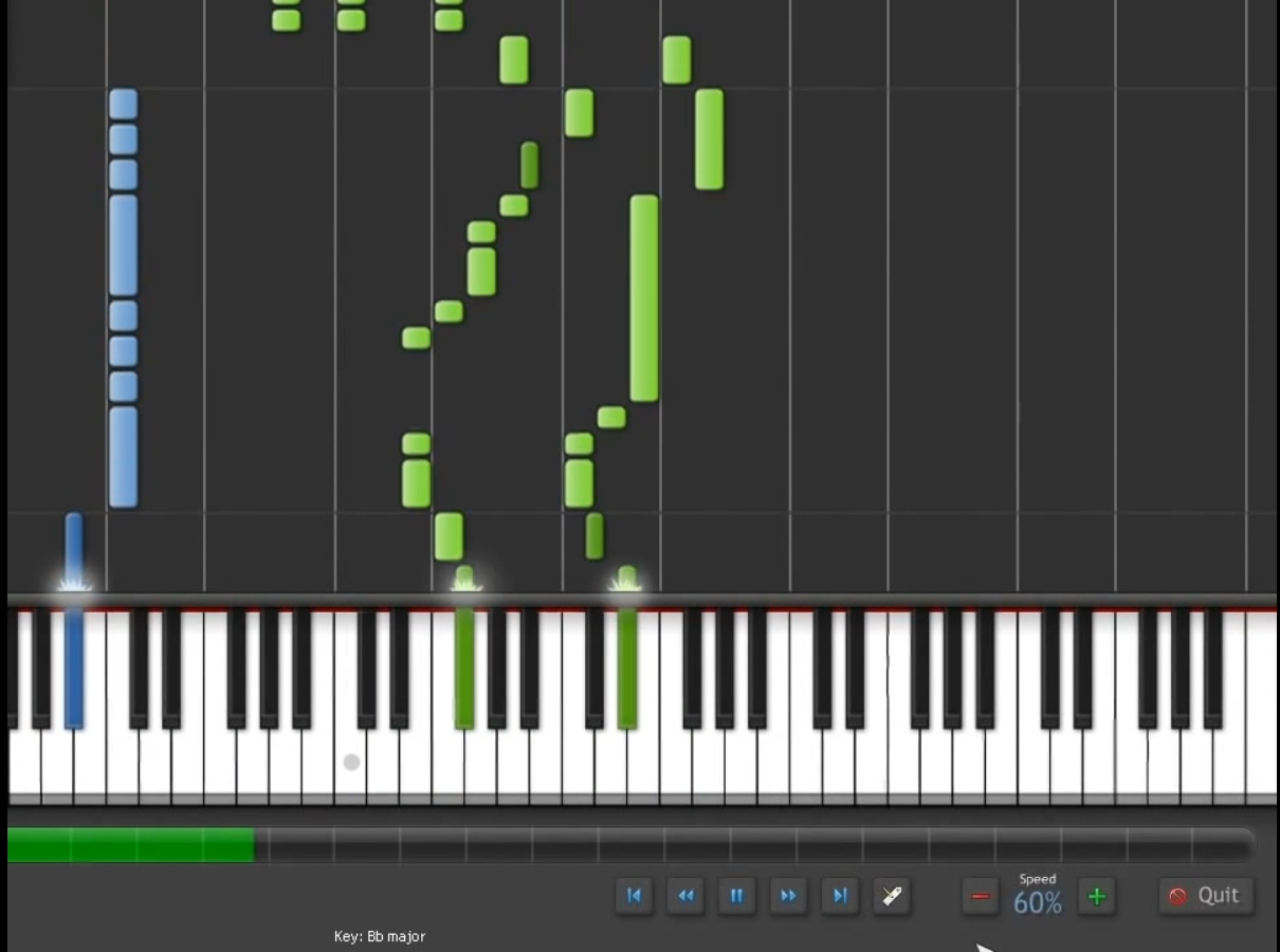 finding synthesia key